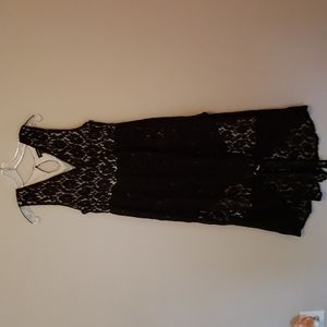 Torrid hi lo hem lace dress